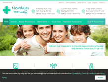 Tablet Screenshot of newdayspharmacy.com